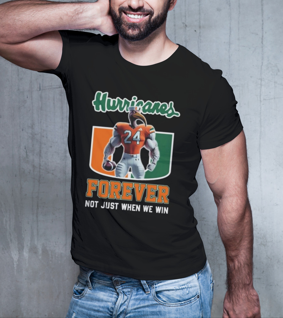 Hurricanes 24 Forever Not Just When We Win T-Shirt