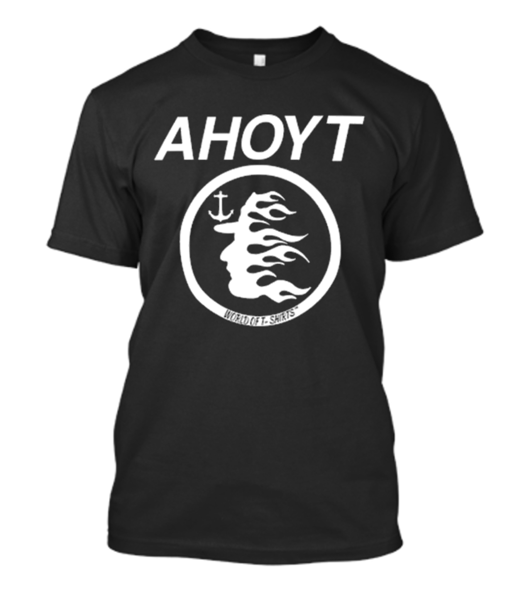 Ahoyt 2025 World Of T-Shirts Flame Anchor T-Shirt