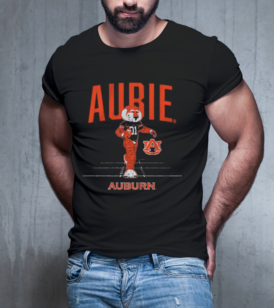 Auburn Football Aubie Mascot Walking T-Shirt