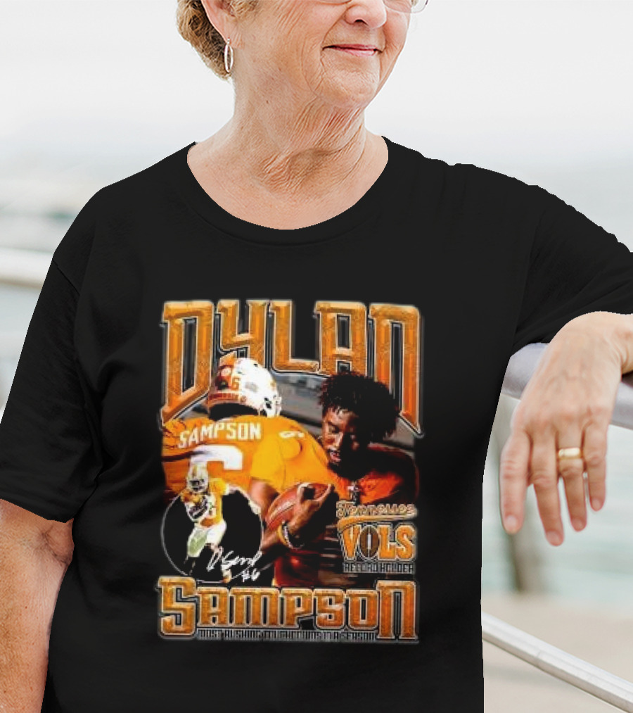 Dylan Sampson Vols Rushing Touchdown Breakout NIL T-Shirt