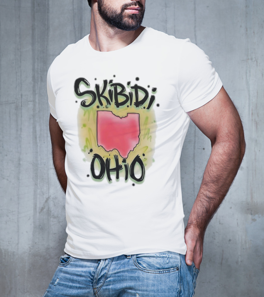 Foolish Gamers Skibidi Ohio Map T-Shirt