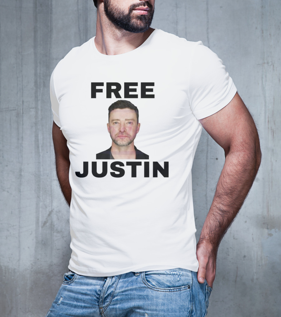 FREE JUSTIN TIMBERLAKE SHOT MUGSHOT T-Shirt