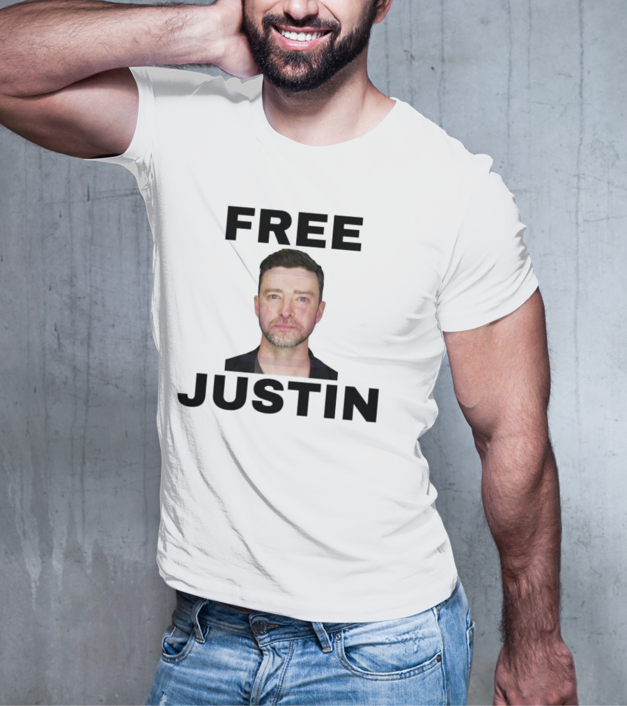 FREE JUSTIN TIMBERLAKE SHOT MUGSHOT T-Shirt
