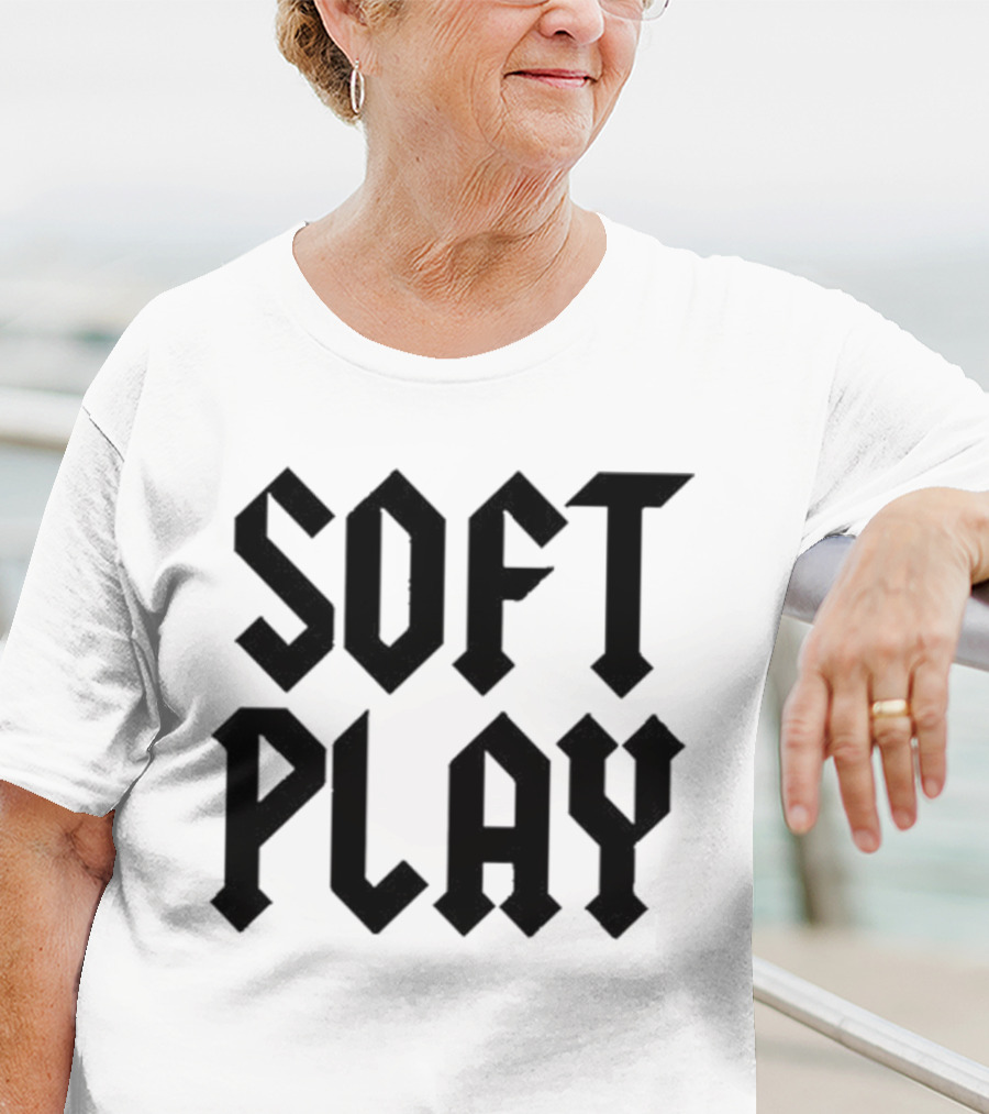 Soft Play Heavy Metal Font T-Shirt