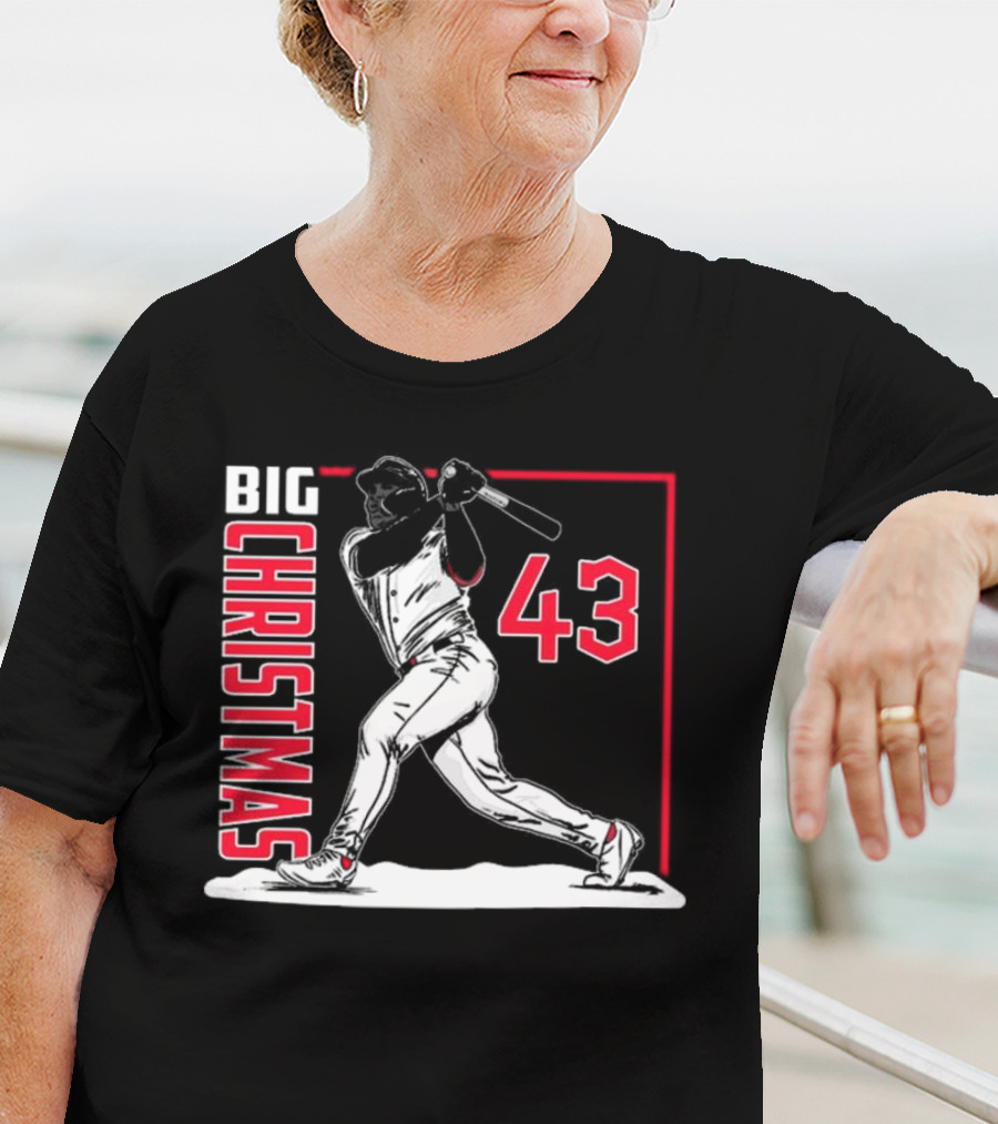 Big Christmas 43 Baseball Cleveland Guardians T-Shirt