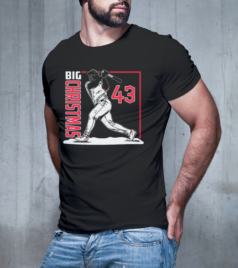 Big Christmas 43 Baseball Cleveland Guardians T-Shirt