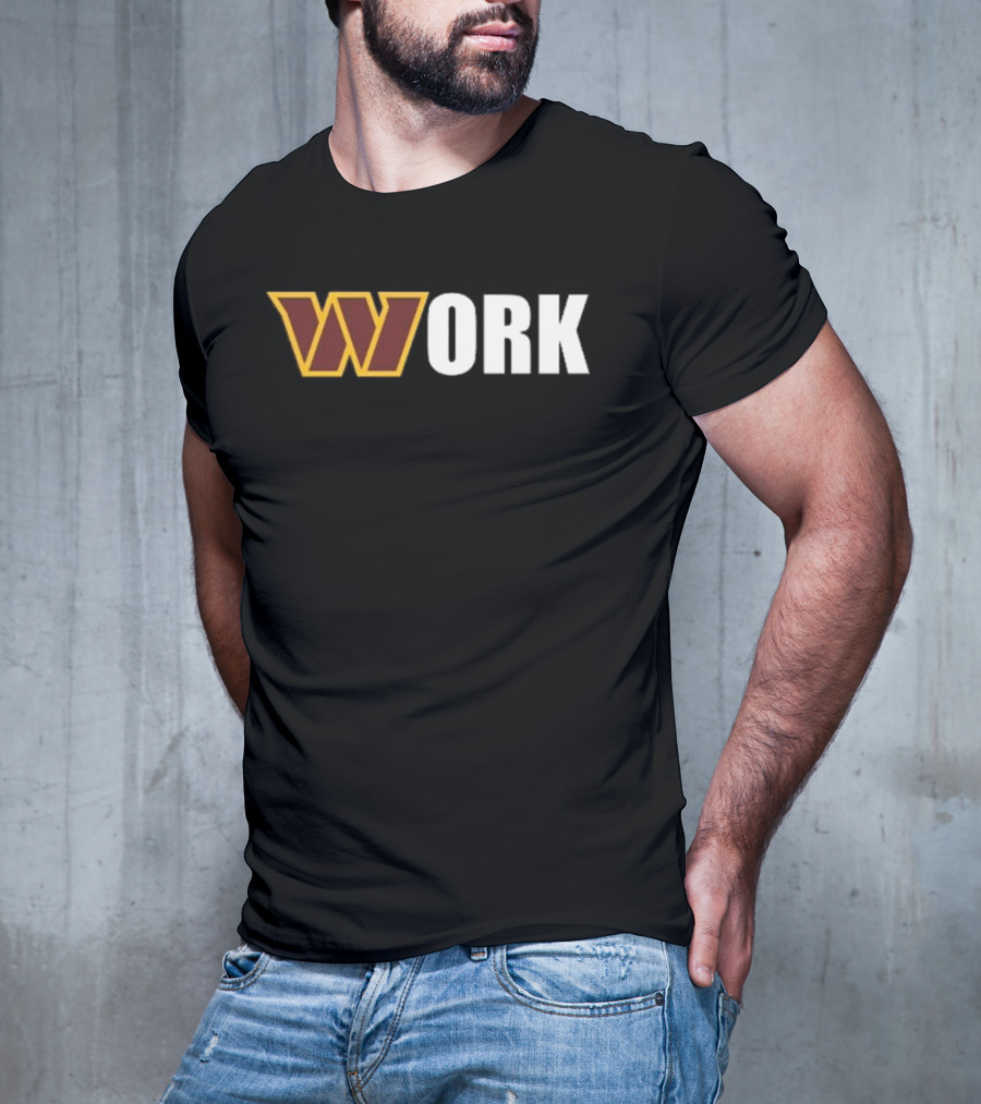 Washington Commanders W Work Dan Quinn T-Shirt