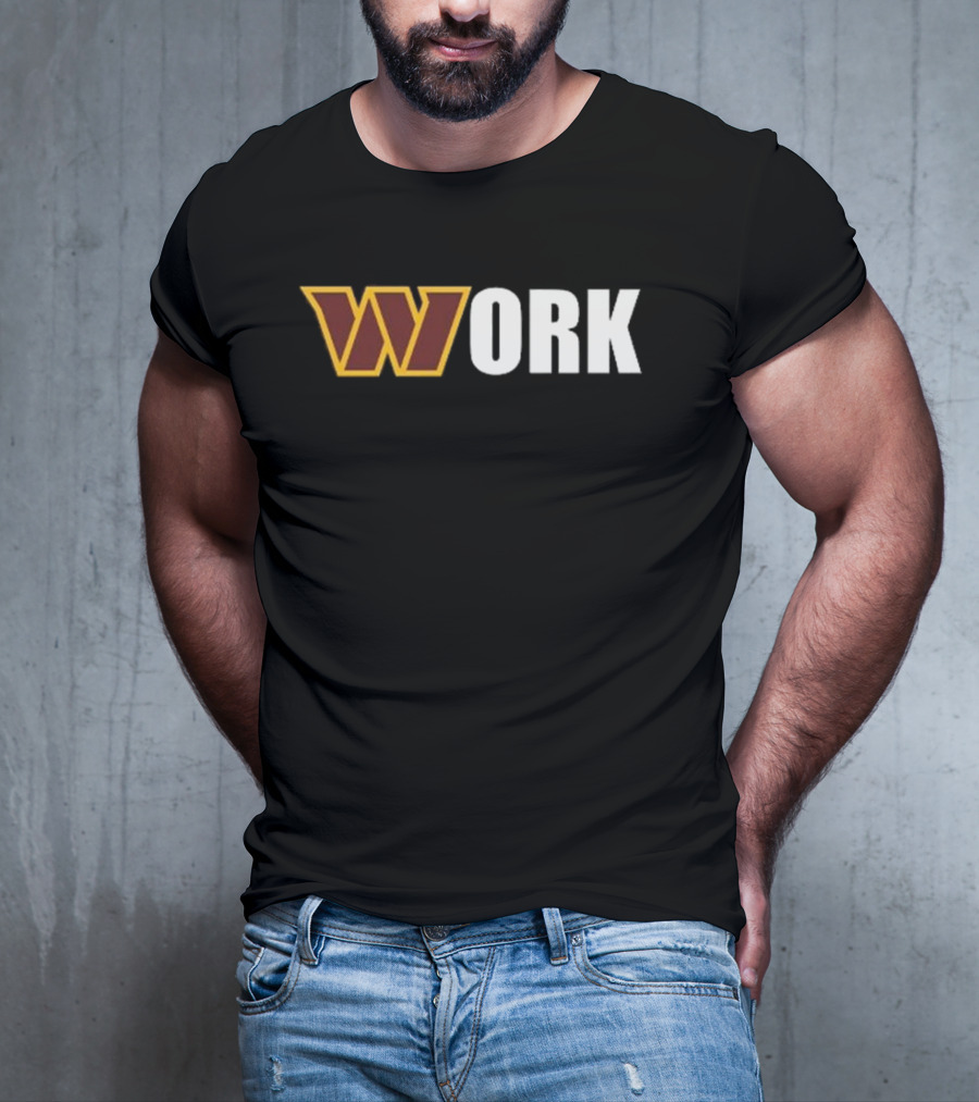 Washington Commanders W Work Dan Quinn T-Shirt