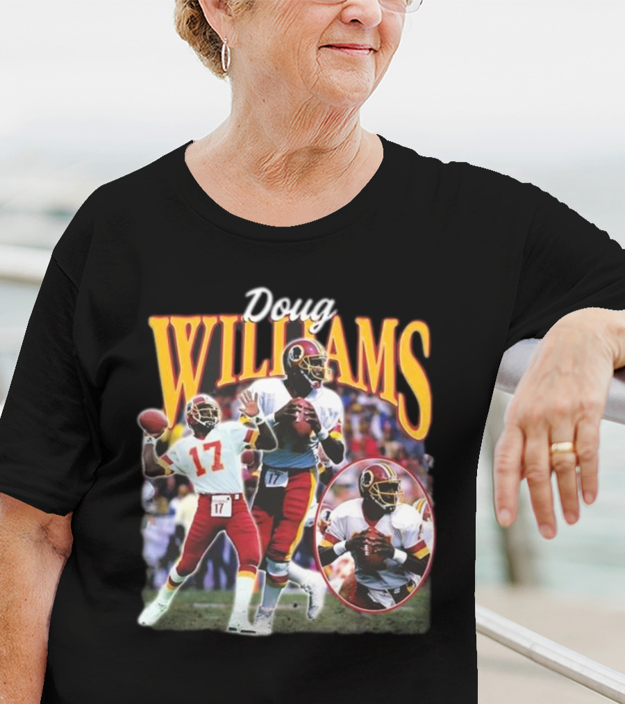 Doug Williams Football Legend NFL Quarterback Redskins T-Shirt