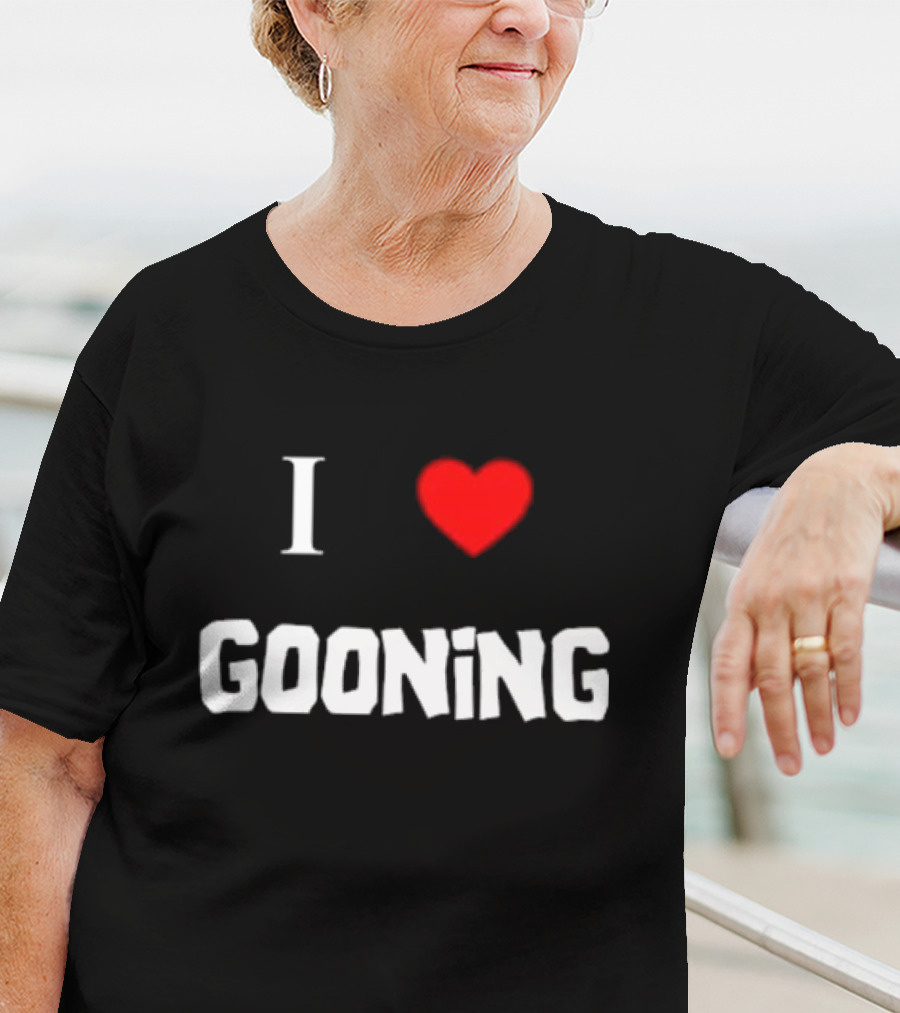 I Love Gooning Vegetable Chopping Channel T-Shirt