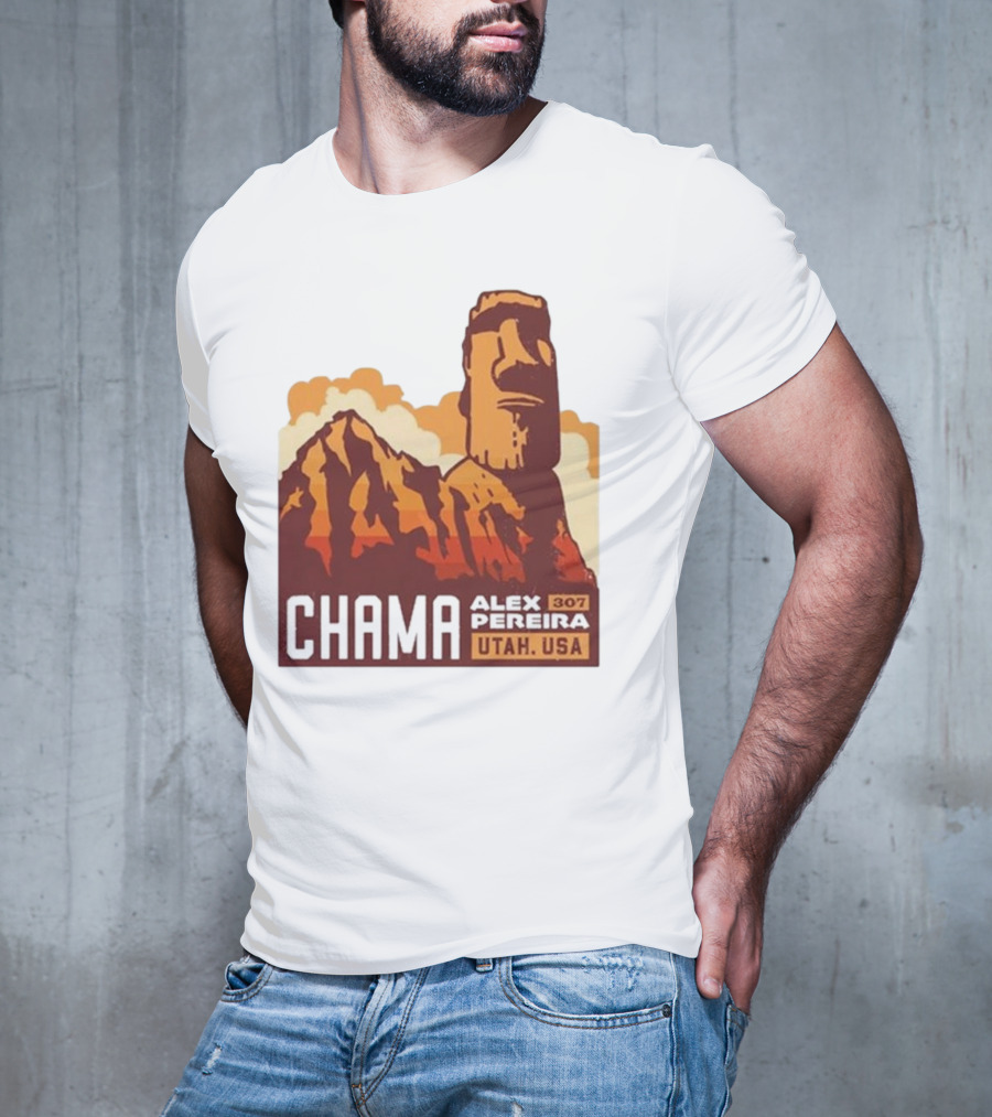 Chama Alex Pereira 307 Stonehead Utah USA T-Shirt