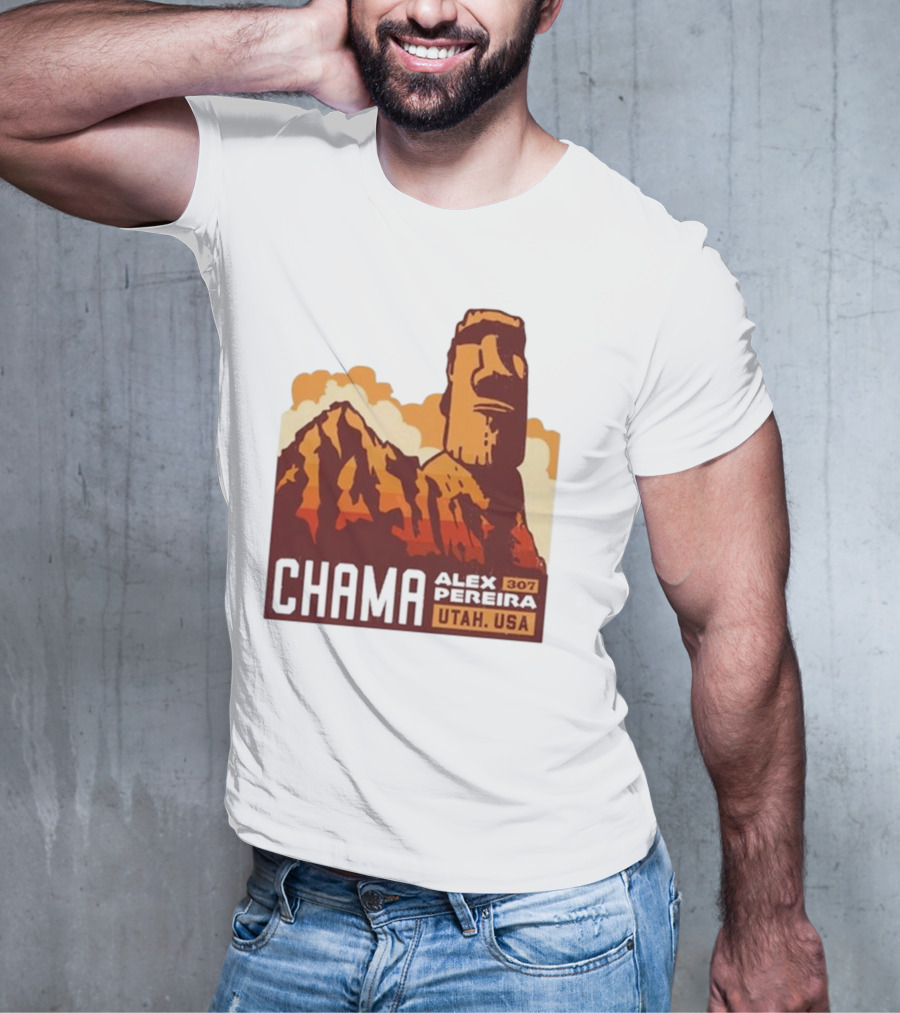Chama Alex Pereira 307 Stonehead Utah USA T-Shirt