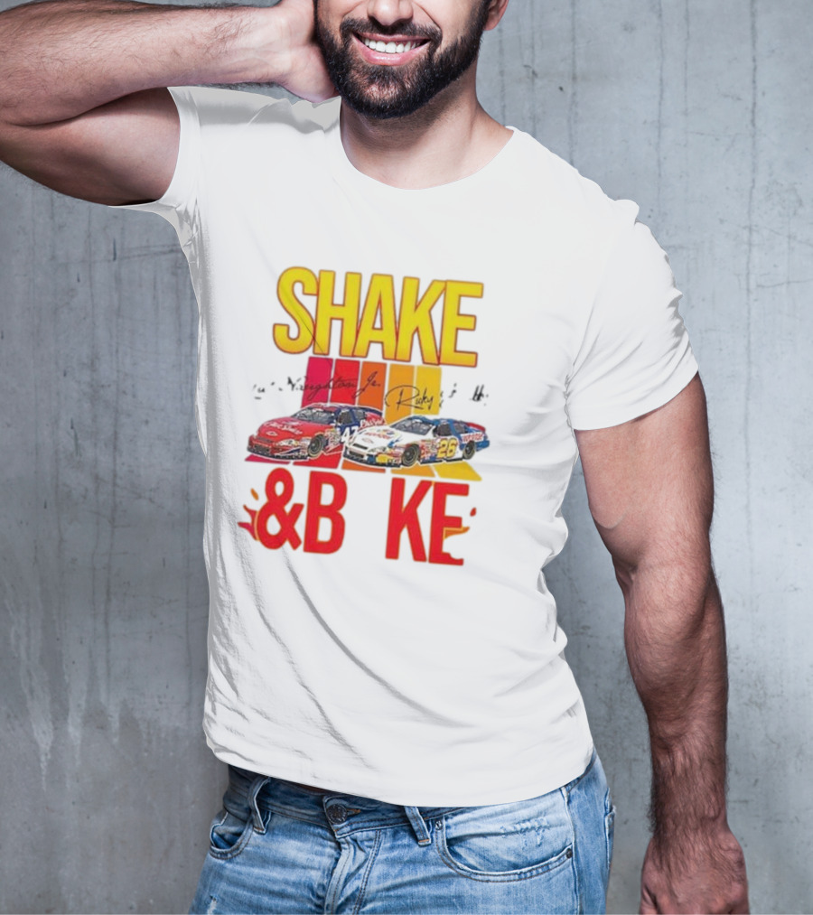 SHAKE And BAKE NASCAR Racing Talladega Nights Ricky Bobby T-Shirt