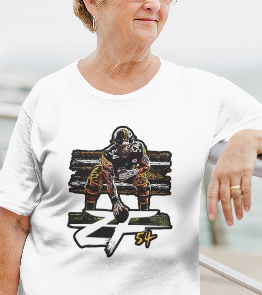 ZF54 Zach Frazier Pittsburgh Steelers Football Player T-Shirt