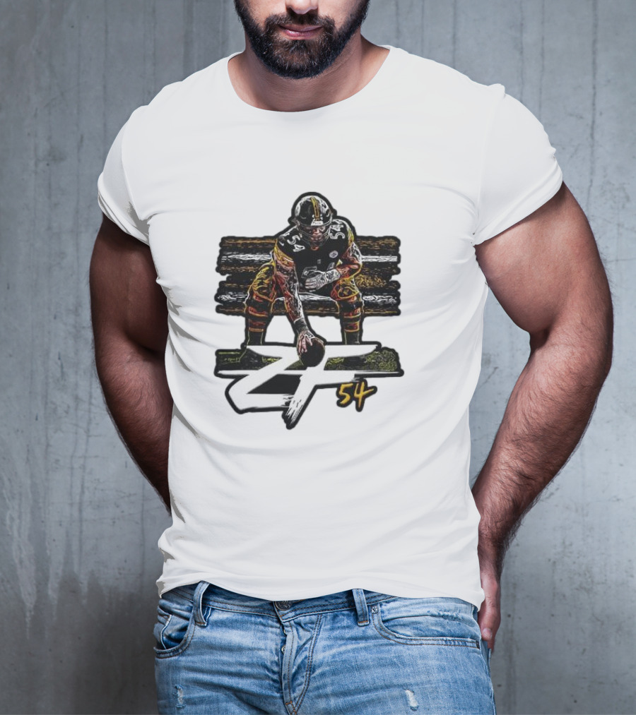 ZF54 Zach Frazier Pittsburgh Steelers Football Player T-Shirt