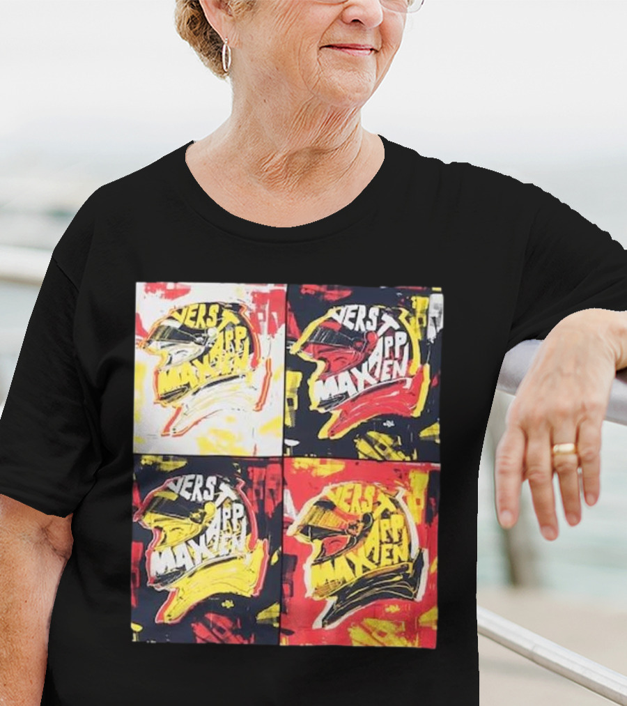 Red Bull Racing Verstappen Pop Art Helmet T-Shirt
