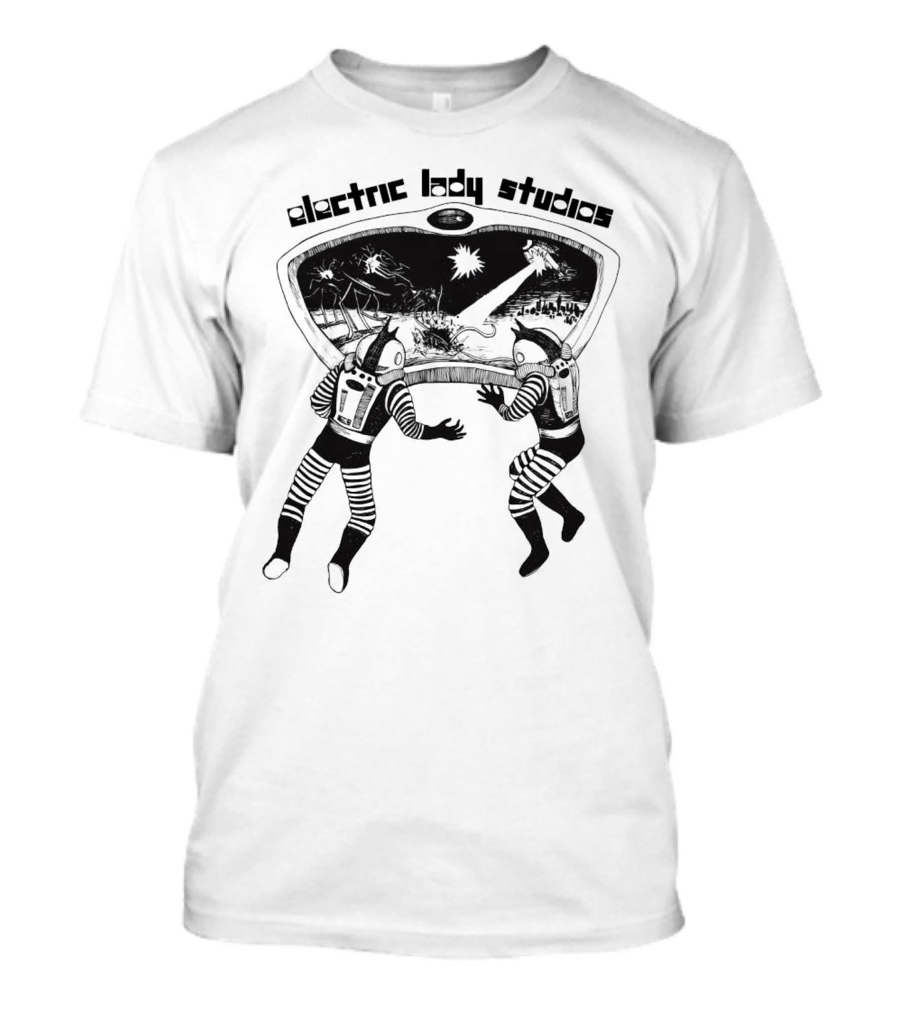 Electric Lady Studios Vintage Space Adventure T-Shirt