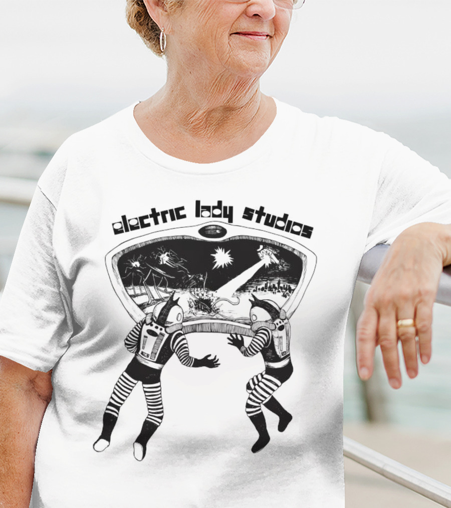 Electric Lady Studios Vintage Space Adventure T-Shirt