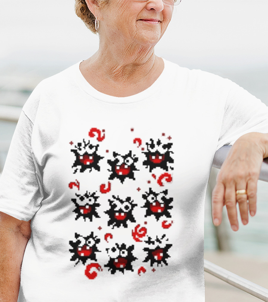 Super Mario World 2 Yoshi’s Island Fuzzies Dizzy Dancing T-Shirt