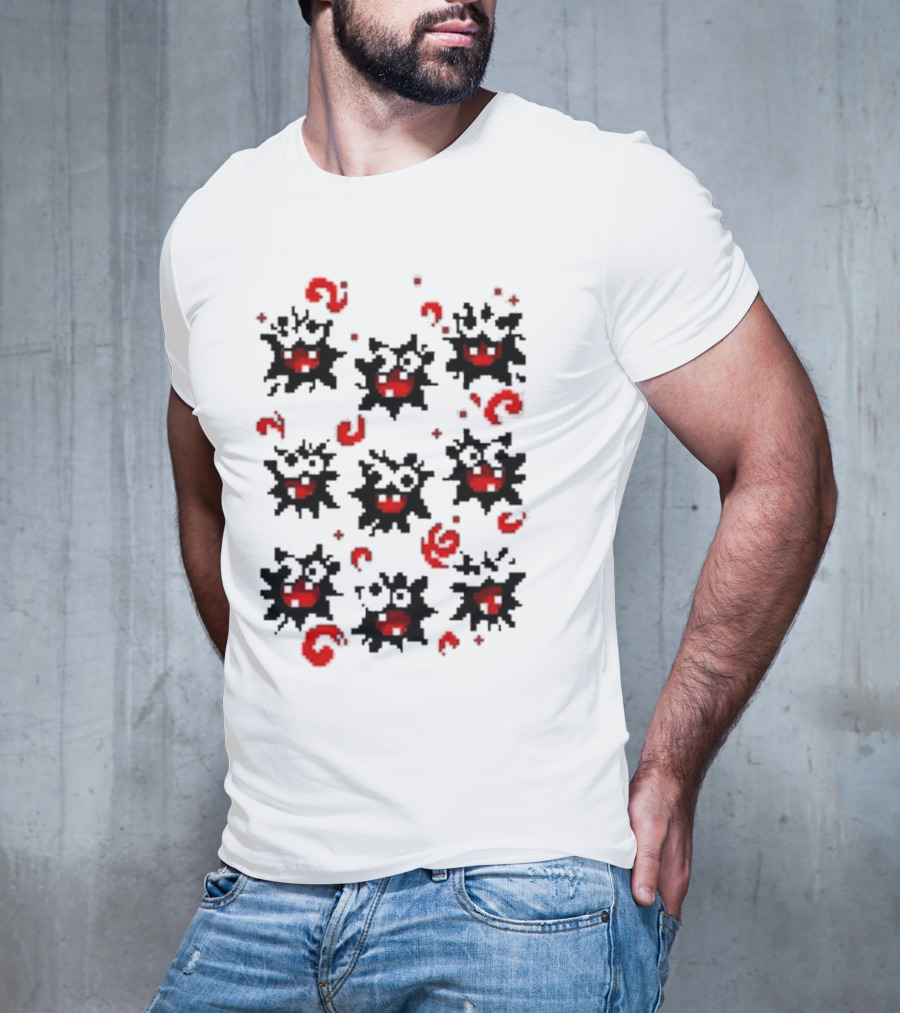 Super Mario World 2 Yoshi’s Island Fuzzies Dizzy Dancing T-Shirt