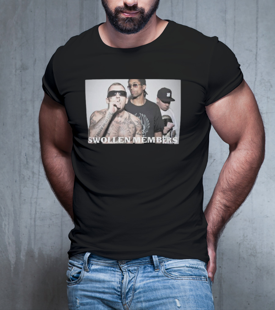 Subnoize Swollen Members Armed To The Teeth Group Image T-Shirt