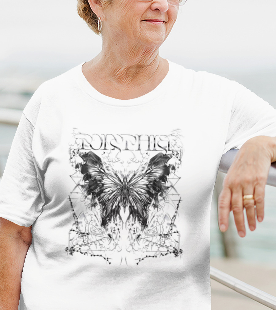 Polyphia Butterfly Effect Abstract Symmetry T-Shirt