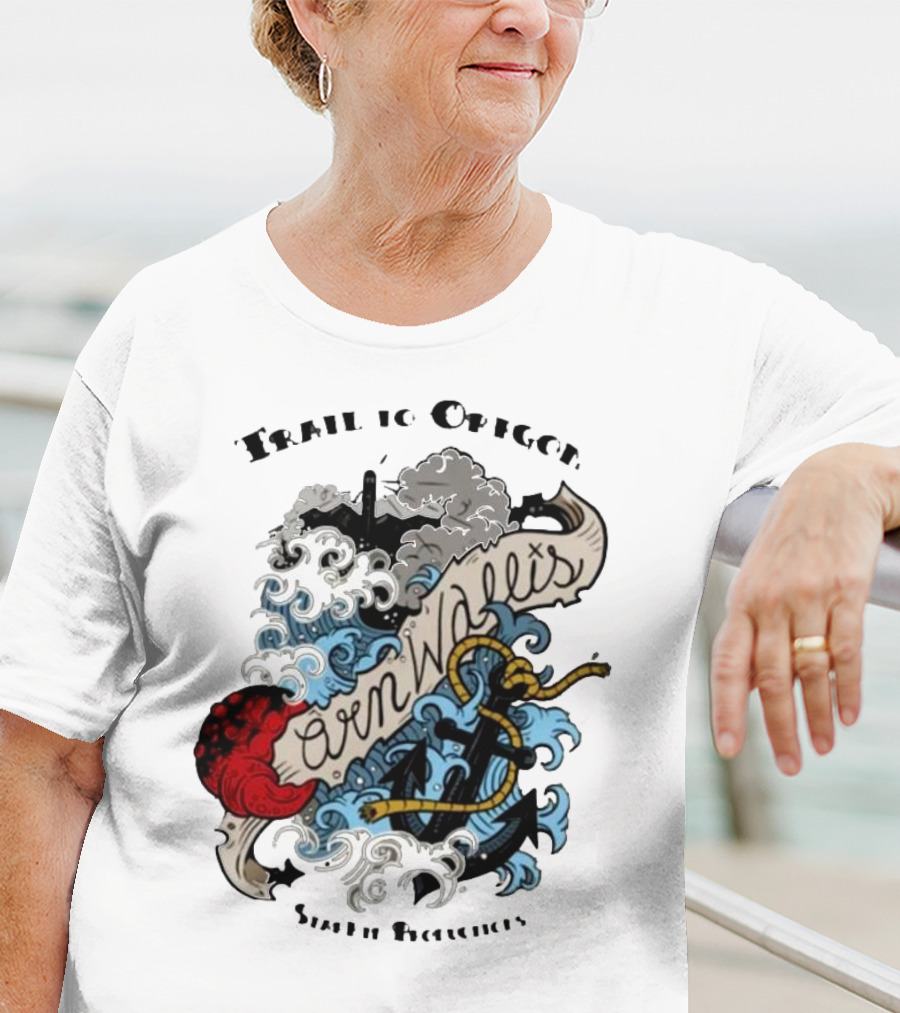 Trail To Oregon Cornwallis Ship Features T-Shirt