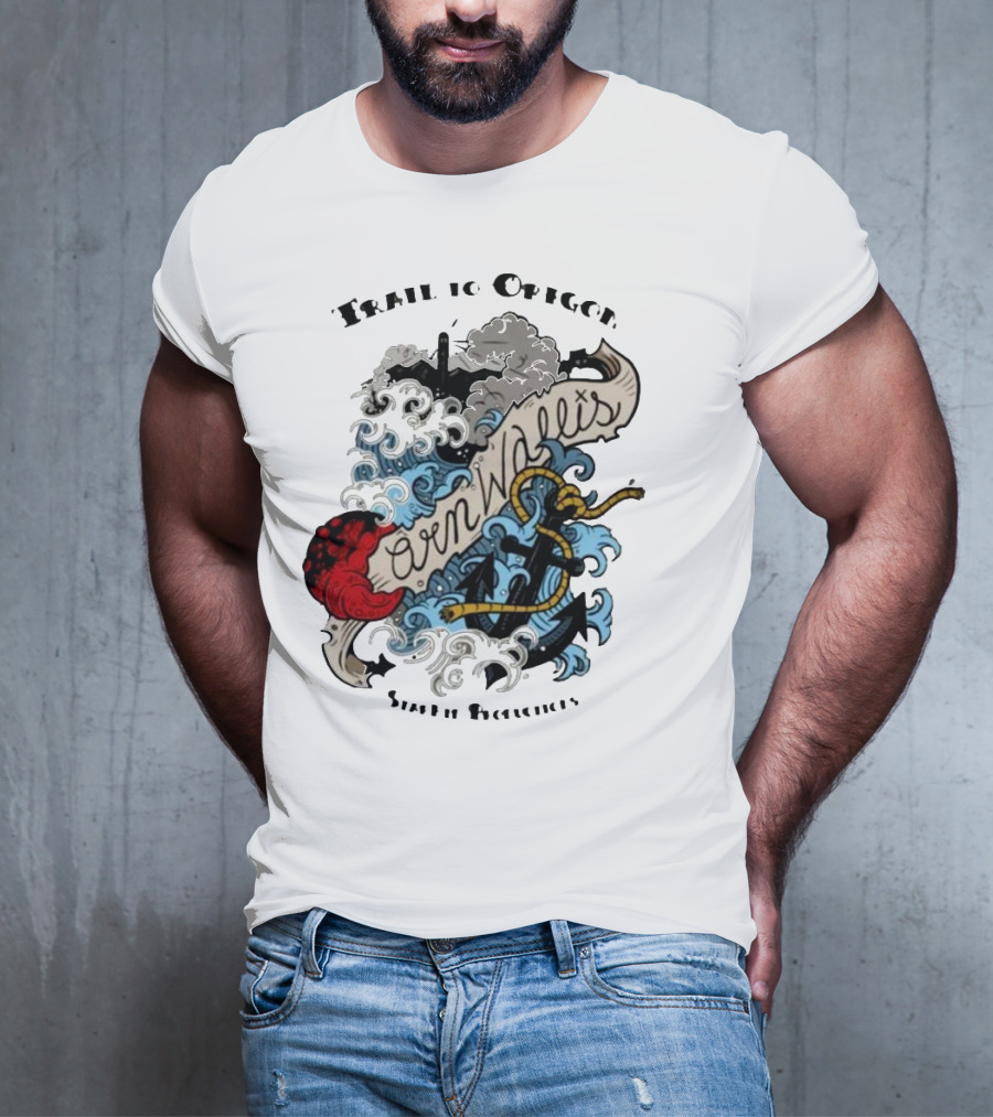 Trail To Oregon Cornwallis Ship Features T-Shirt