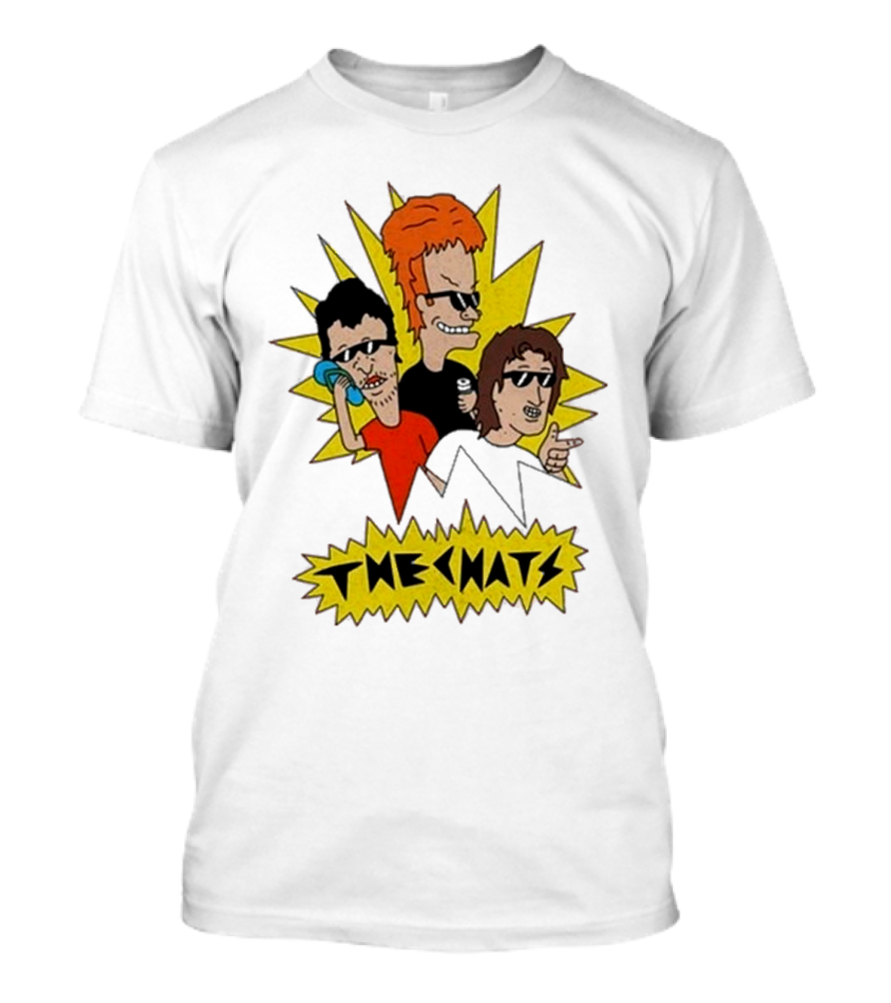 The Chats Beavis Butthead White T-Shirt
