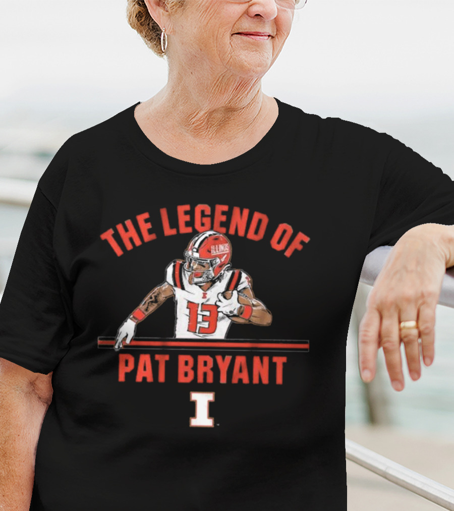 Illinois Football The Legend Of Pat Bryant I T-Shirt