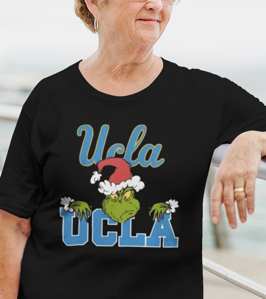UCLA Bruins NCAA Football Grinch Christmas T-Shirt