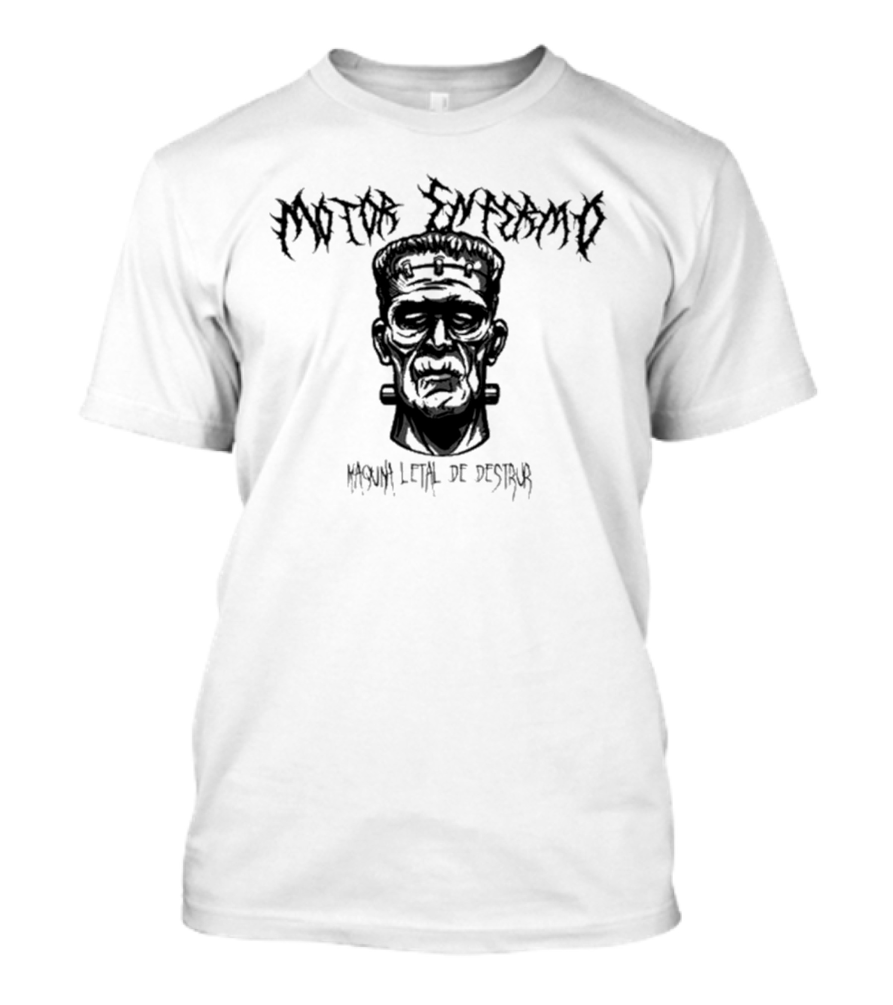 Airbag X Rolis Motor Enfermo Máquina Letal De Destruir - Frankenstein Monster T-Shirt