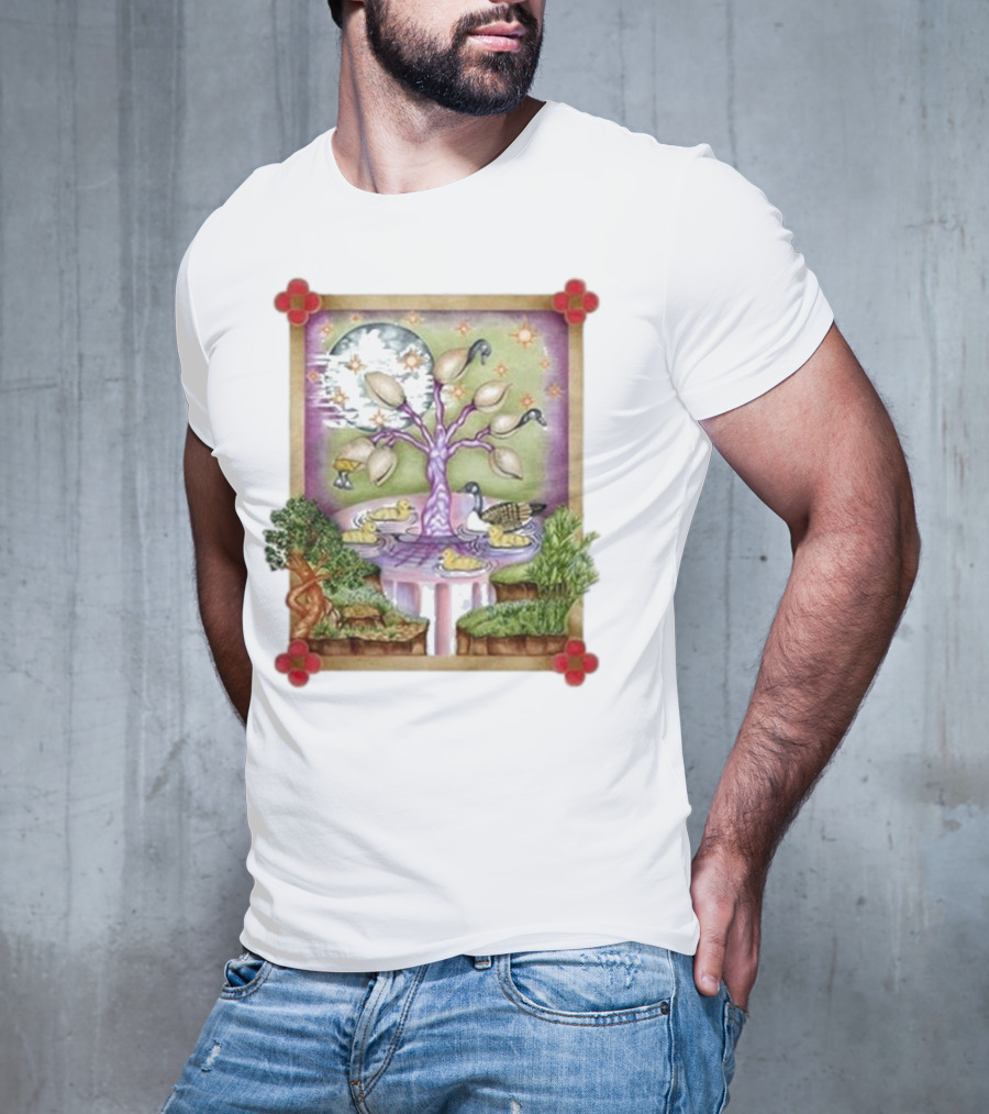 Crumbtheband Crumb Amama Enchanted Tree And Celestial Harmony T-Shirt