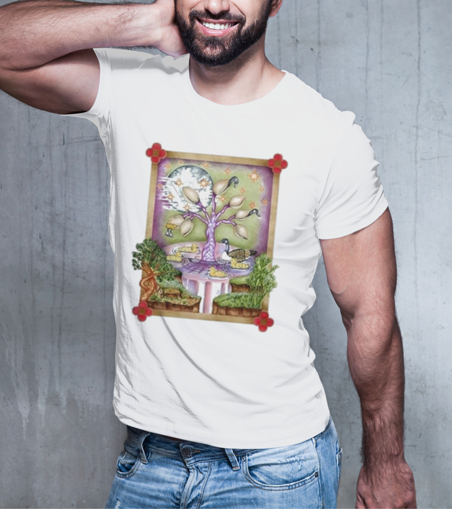 Crumbtheband Crumb Amama Enchanted Tree And Celestial Harmony T-Shirt