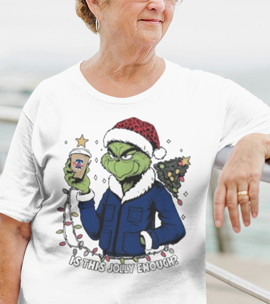 Philadelphia Phillies Grinch Is This Jolly Enough Merry Christmas T-Shirt