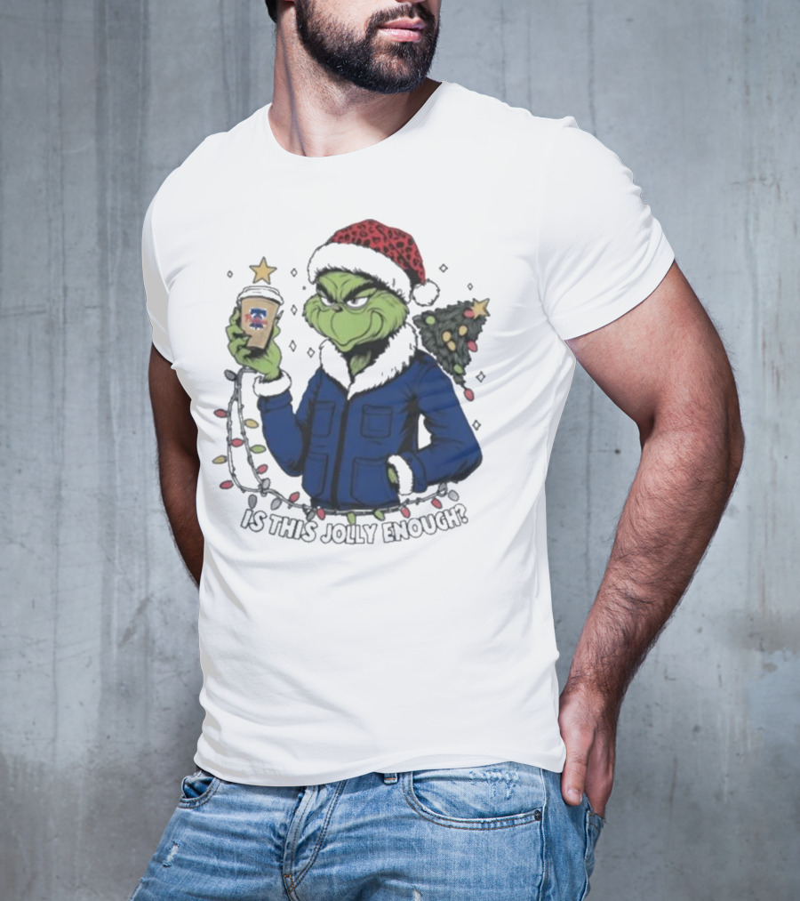 Philadelphia Phillies Grinch Is This Jolly Enough Merry Christmas T-Shirt