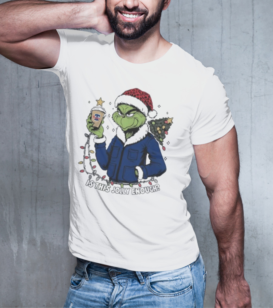 Philadelphia Phillies Grinch Is This Jolly Enough Merry Christmas T-Shirt