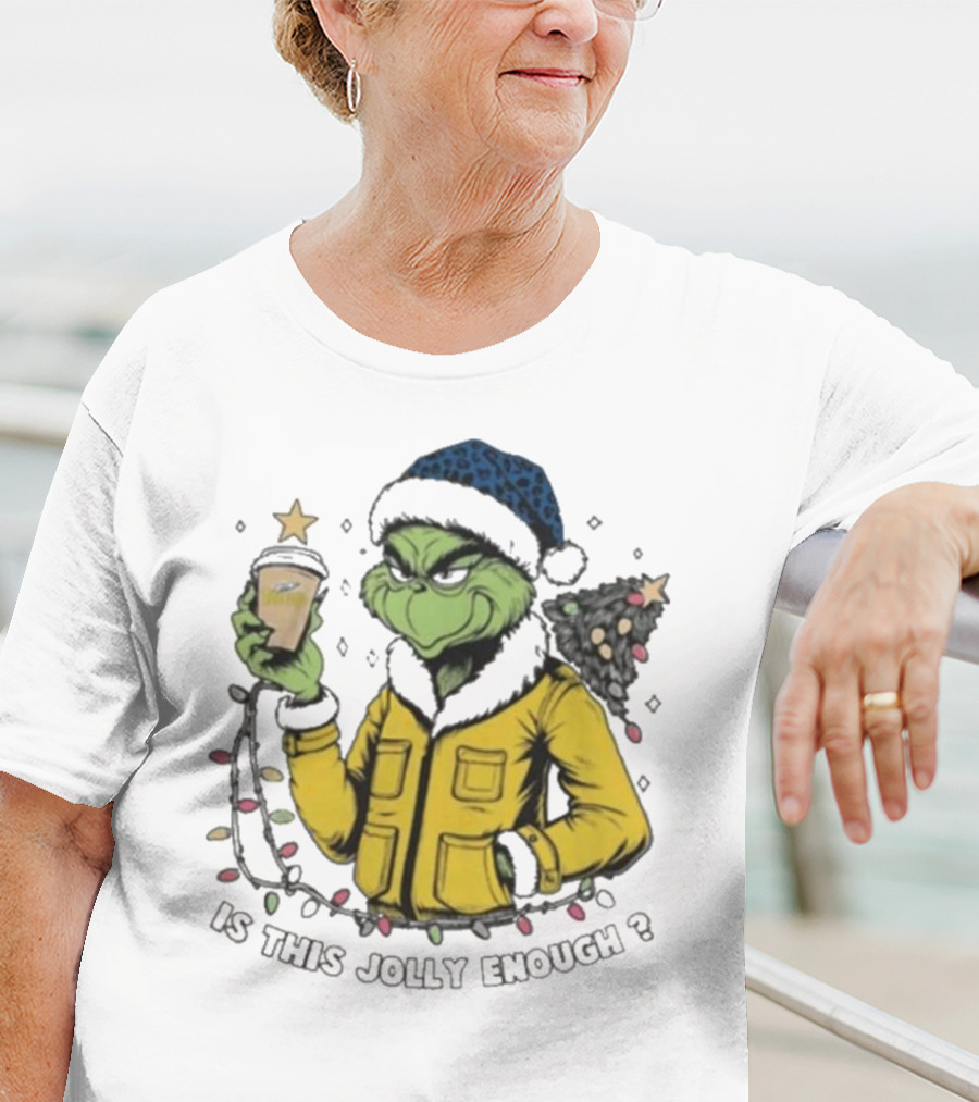 Toledo Rockets Santa Grinch Is This Jolly Enough Merry Christmas T-Shirt