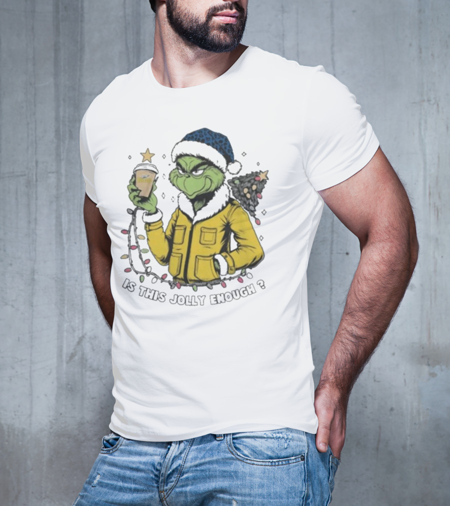 Toledo Rockets Santa Grinch Is This Jolly Enough Merry Christmas T-Shirt