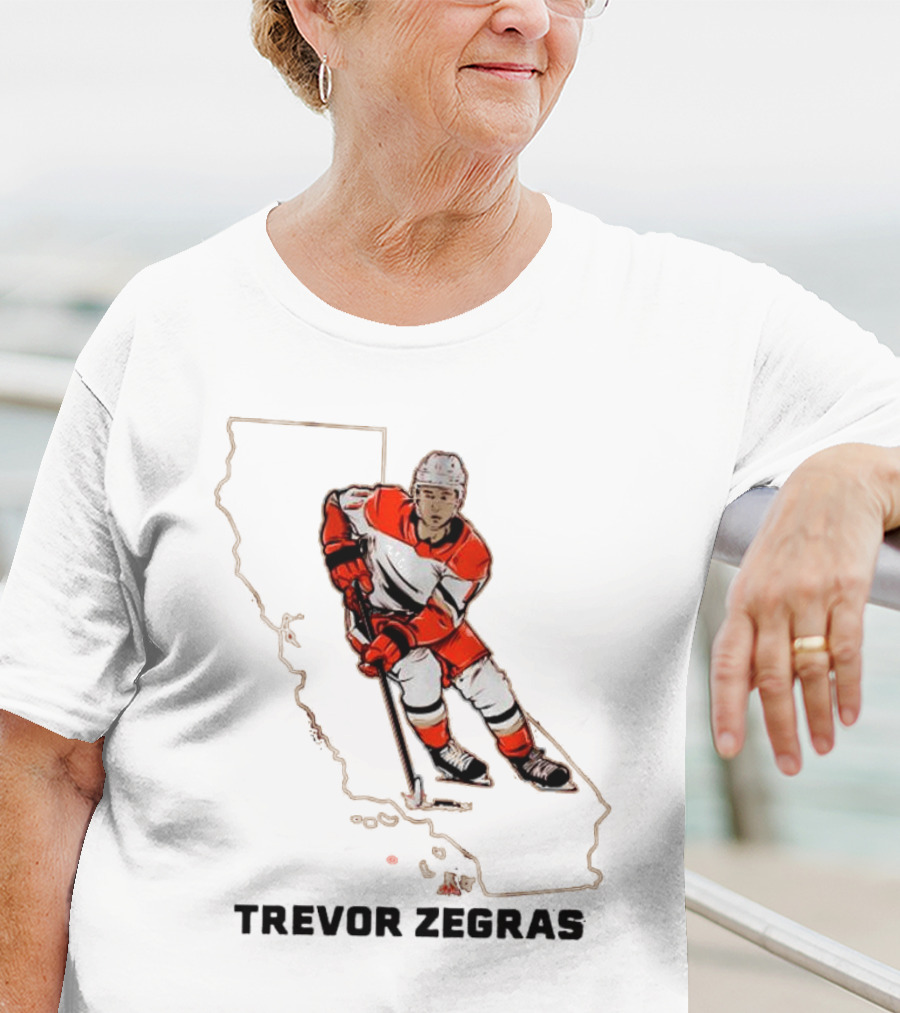 Trevor Zegras California Hockey Player T-Shirt
