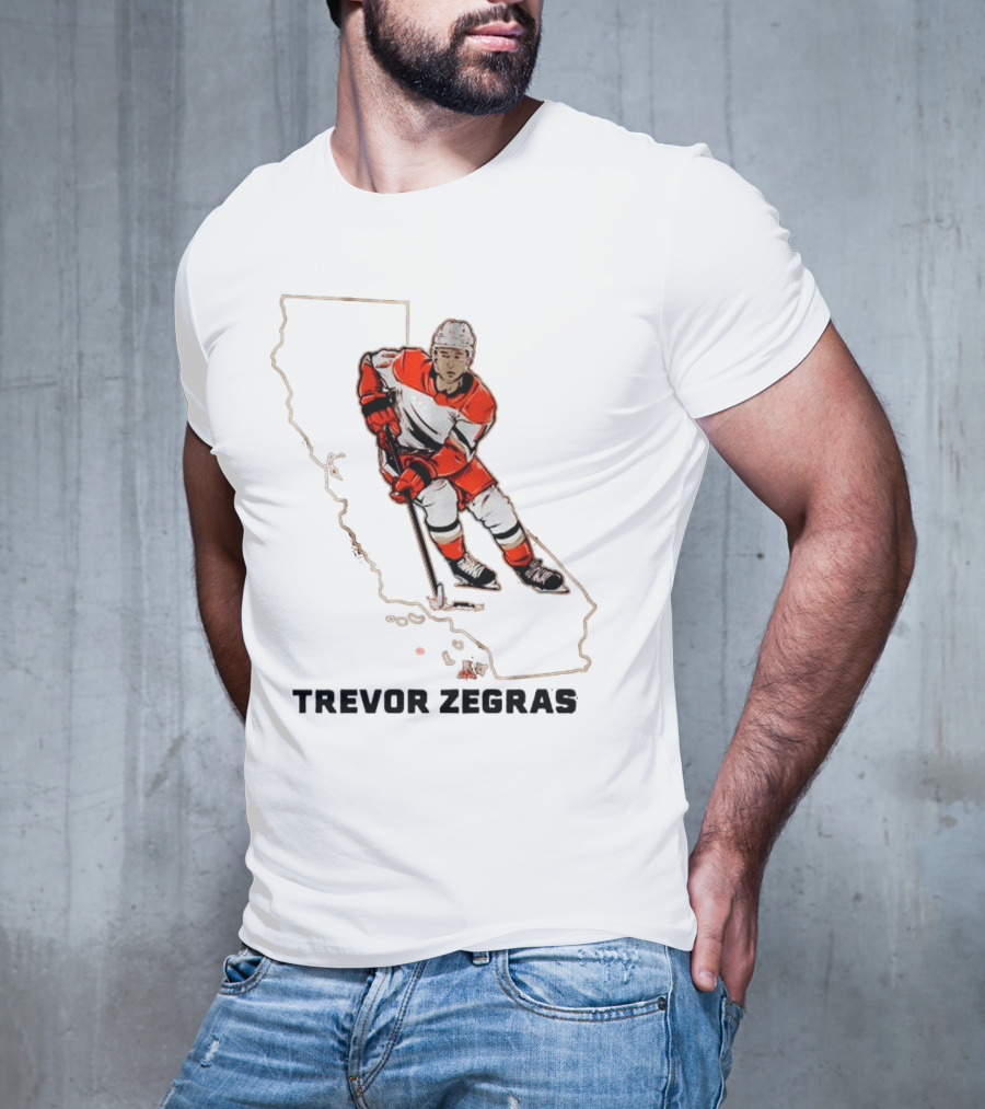 Trevor Zegras California Hockey Player T-Shirt