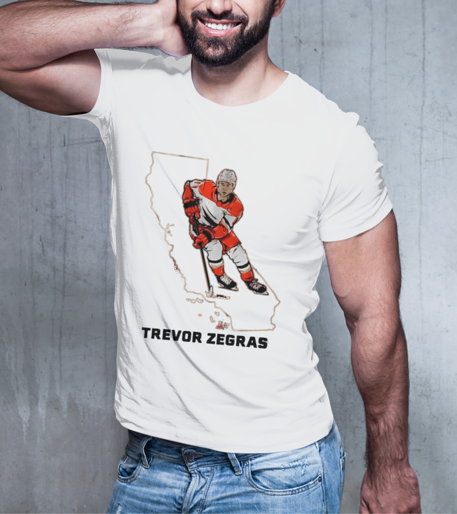 Trevor Zegras California Hockey Player T-Shirt