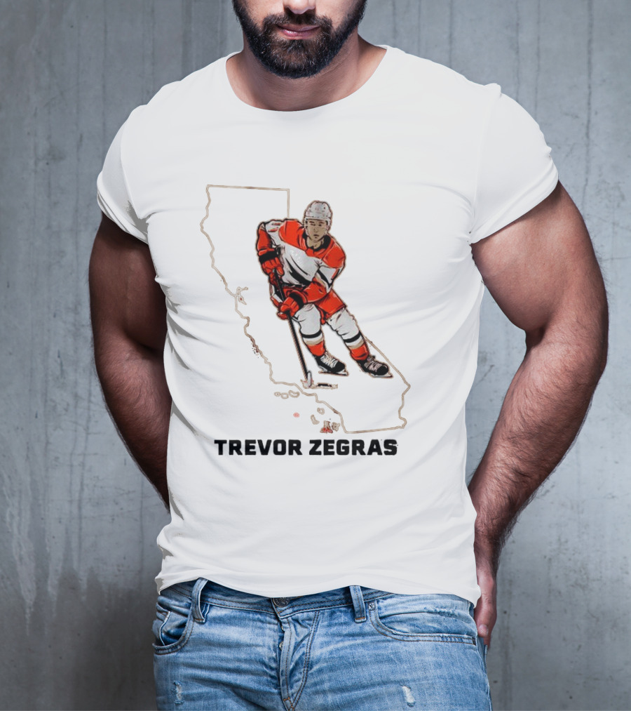 Trevor Zegras California Hockey Player T-Shirt