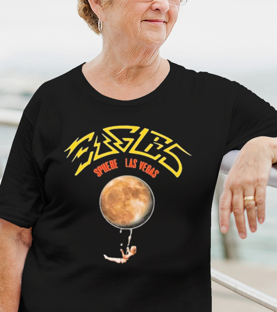 Eagles Sphere Las Vegas Moon Trapeze T-Shirt