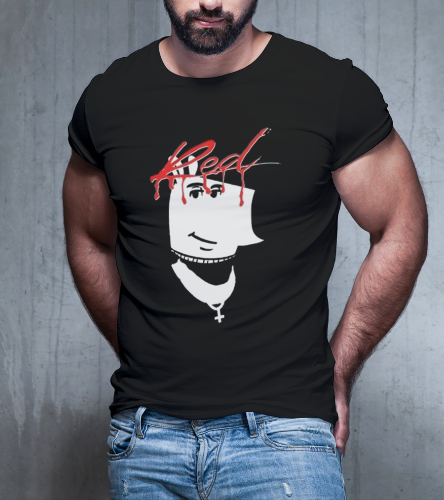 Red Dippytees Chill Guy X Carti T-Shirt