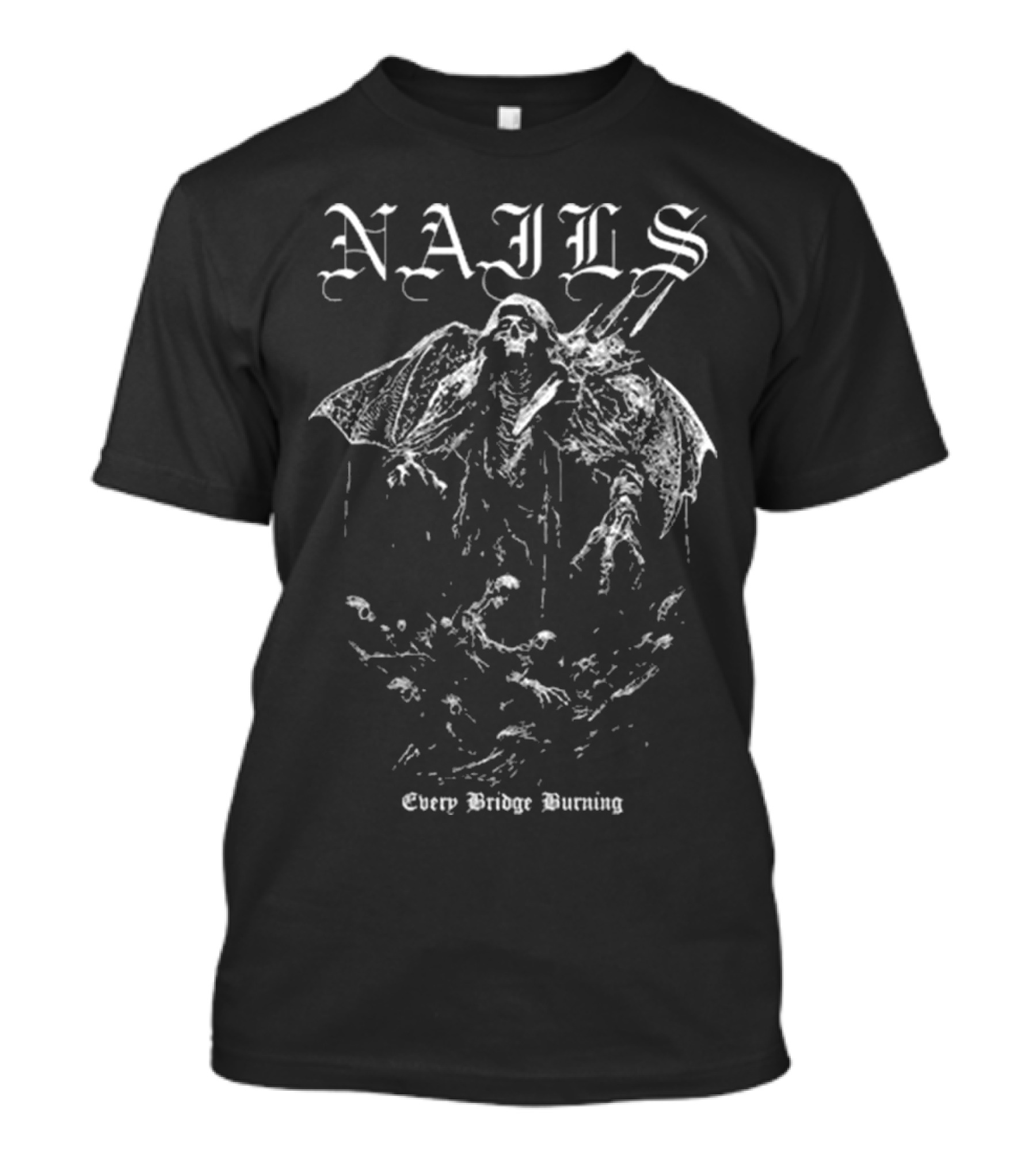 Nails Every Bridge Burning Demon T-Shirt