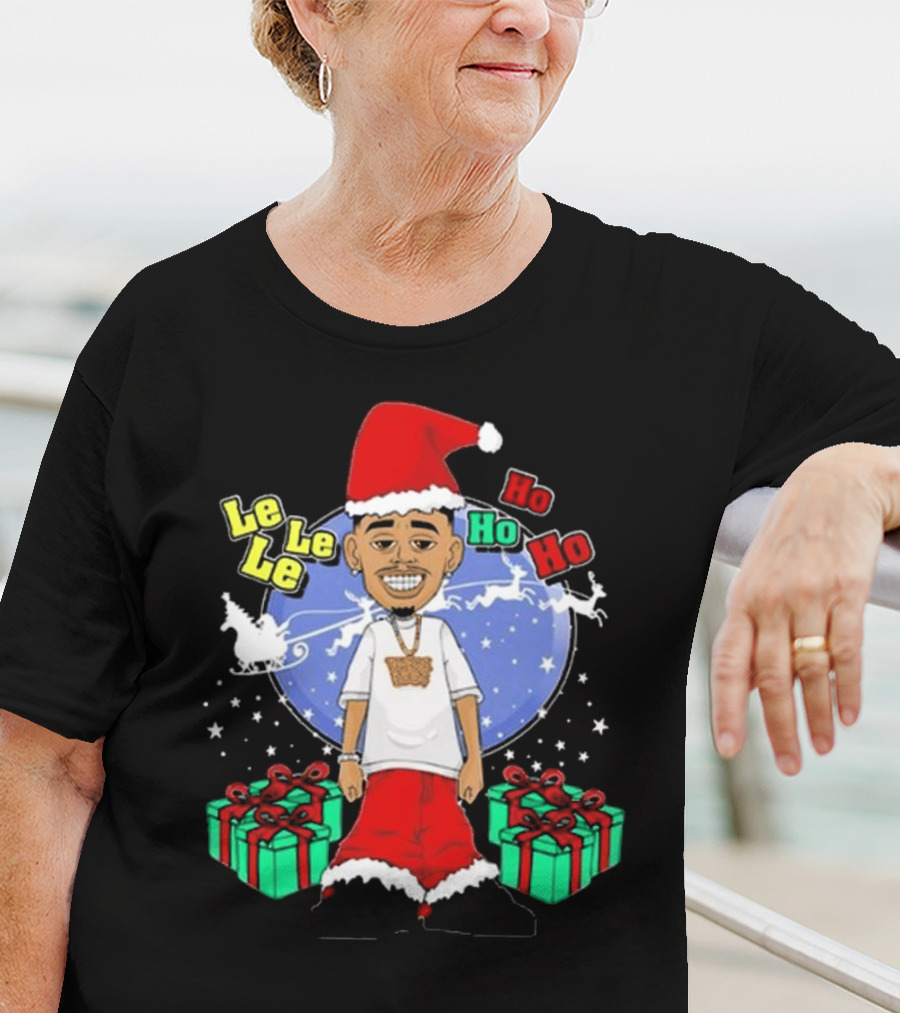 Le Le Le Ho Ho Ho These Foos Lil Foo Christmas T-Shirt