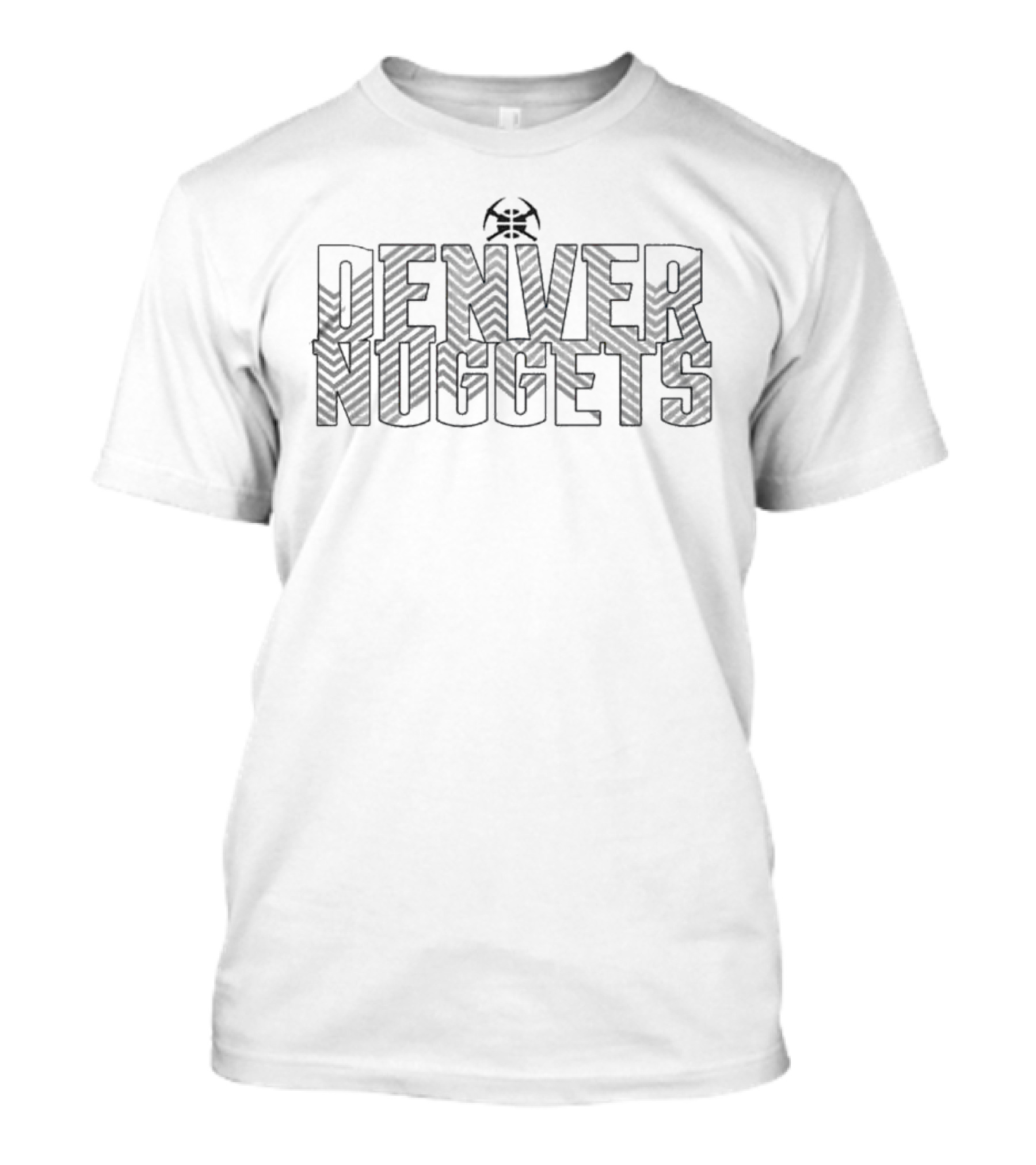 Denver Nuggets Chevron Pattern City Edition Swingman T-Shirt