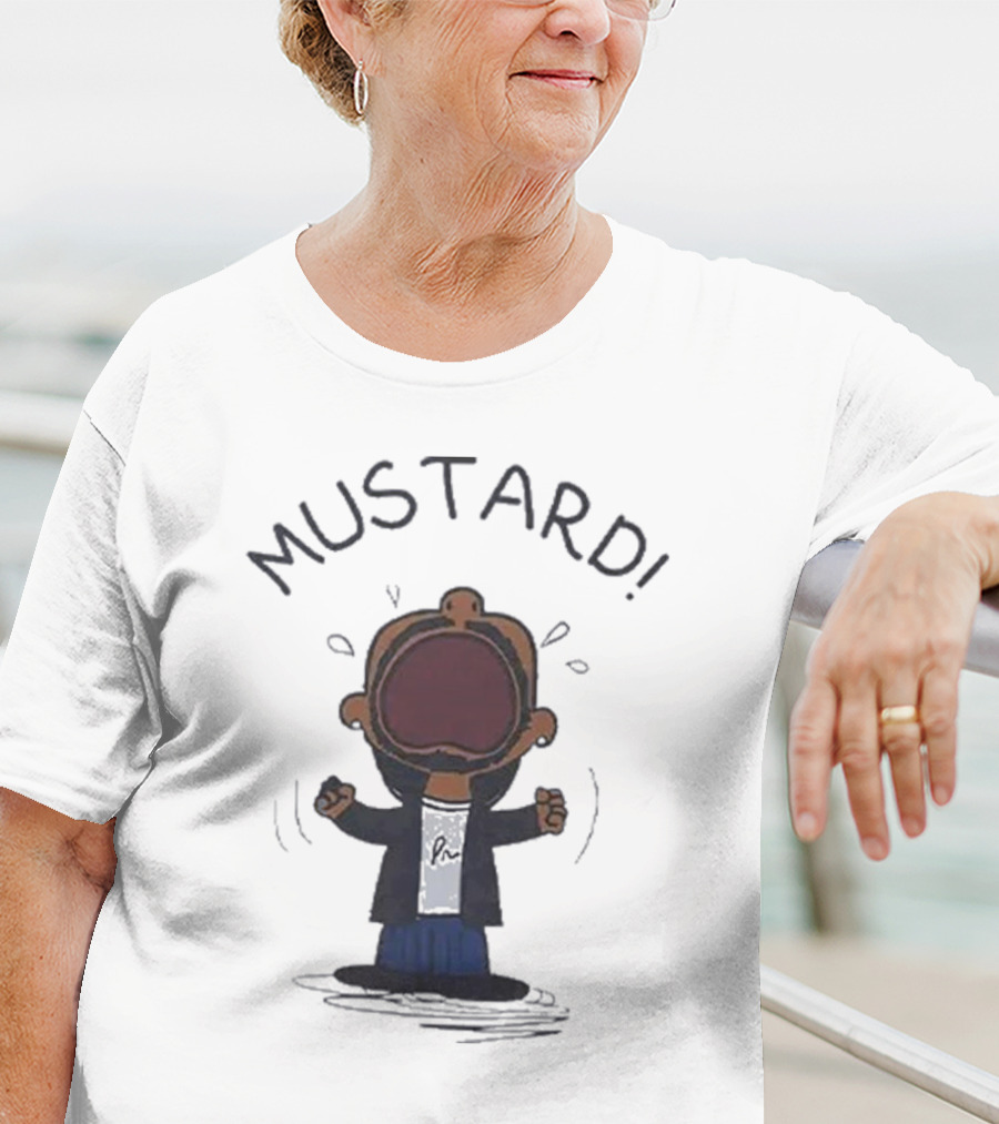 Kendrick Lamar MUSTARD Peanuts Meme T-Shirt