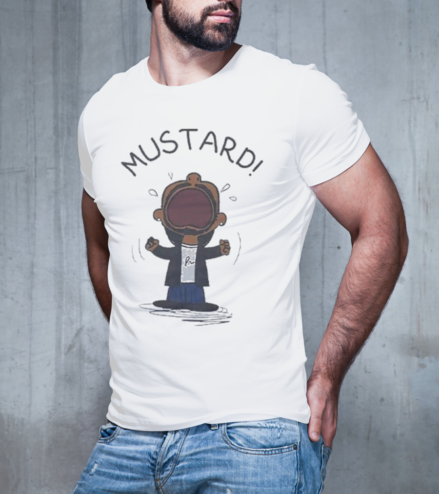Kendrick Lamar MUSTARD Peanuts Meme T-Shirt